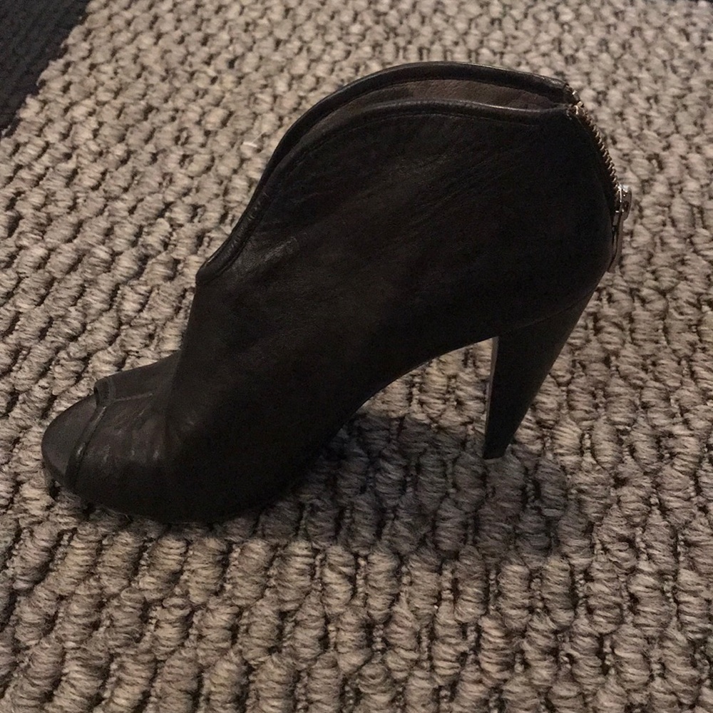 Open toe Vince Camuto booties
